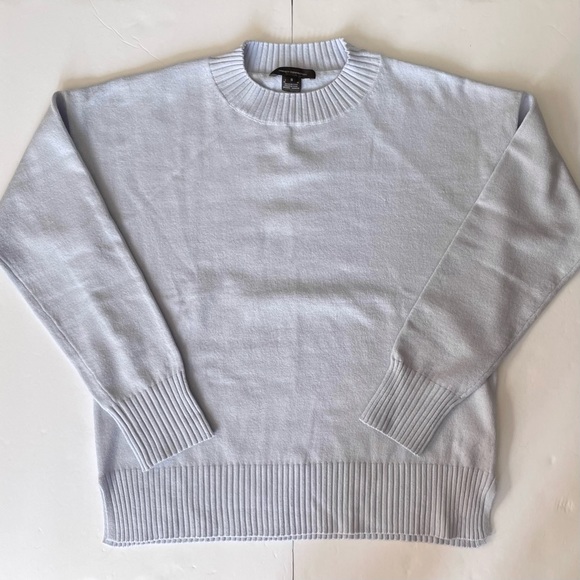 French connection light blue relaxed sweater - Picture 3 of 5